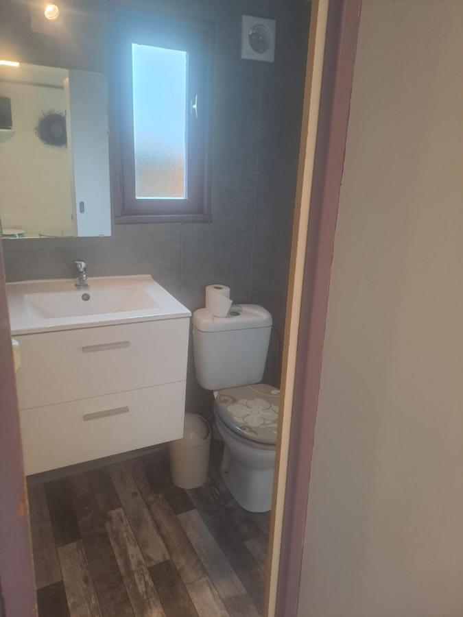 Hotel Chalet pour 5 personnes équipé sur emplacement ombragé à Foix Extérieur photo
